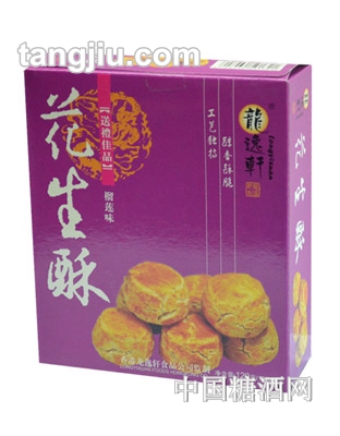 龙逸轩花生酥榴莲味120克