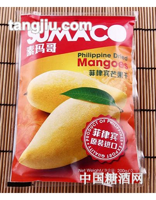 素玛哥牌天然芒果干200g
