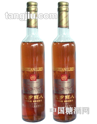 十年陈水乡丽人黄酒480ml