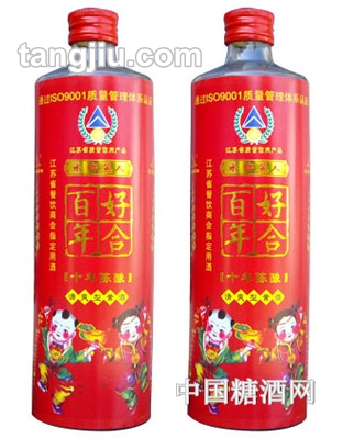 十年陈百年好合黄酒480ml