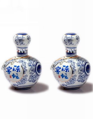 52度陈坛窖（青花瓶）