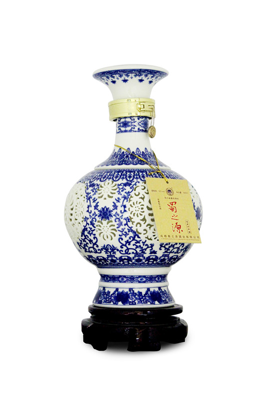 蜀之源礼品白酒—青花莲子