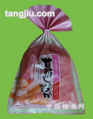 巾着寿司姜片粉色