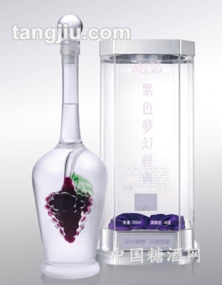 紫色夢幻經典-簡約-38度