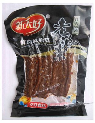 简装鲜肉味腐竹(新包