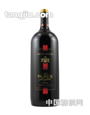 曼克根黑牌色拉子干红葡萄酒(1.5L)