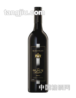 曼克根黑牌梅洛干红葡萄酒
