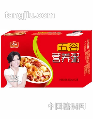口香传五谷营养粥320g12罐