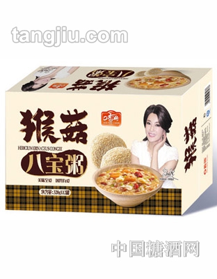 口香传猴菇粥320g12罐