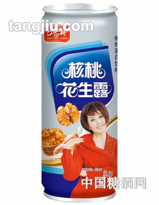 口香传核桃花生露—240ml