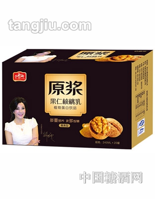 口香传原浆果仁核桃乳—240ml20罐