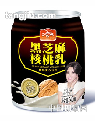 口香传黑芝麻核桃乳—240ml