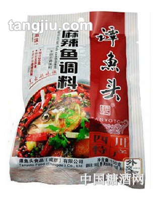 谭鱼头麻辣鱼调料150g