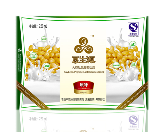 豆生源*大豆肽乳酸菌饮品原味