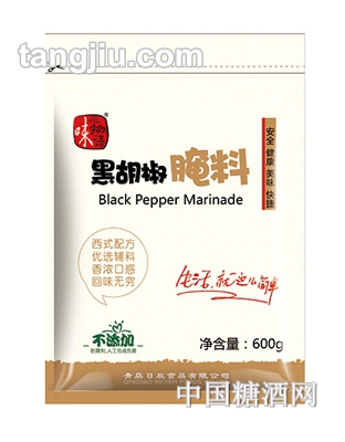 味之物语黑胡椒腌料600g