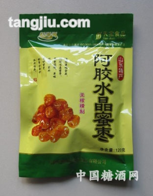 阿胶水晶蜜枣120g