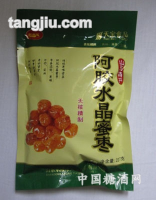 阿胶水晶蜜枣227g