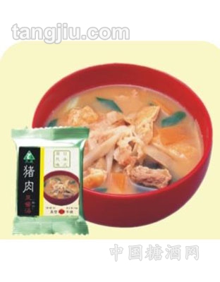 猪肉豆酱汤