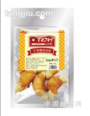 羊角酥鸡肉绕