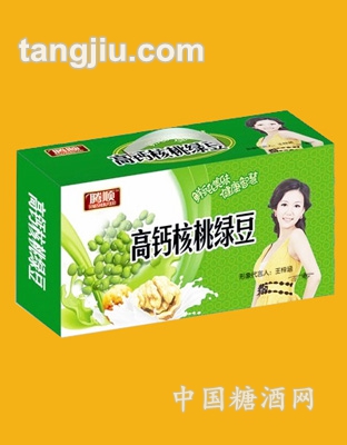 腾顺高钙核桃绿豆饮品