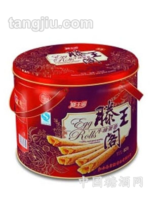 精致铁礼盒蛋卷