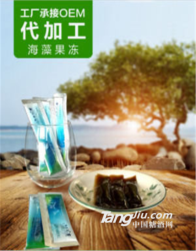 厂家OEM代工同富康天然海藻酵素果冻养颜海藻冻