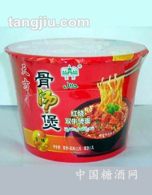 天方红烧双牛煲面95g