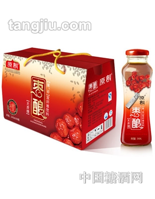 原创枣酿240ml【果、谷】双纤维饮料