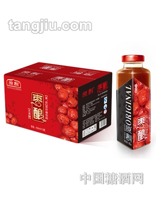 原创枣酿双纤维饮料430ml