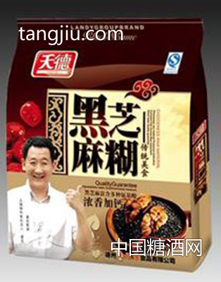 天德560g浓香加钙黑芝麻糊