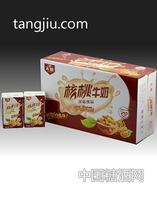 天德核桃牛奶果味饮品