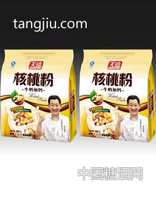 天德560g牛奶加钙核桃粉