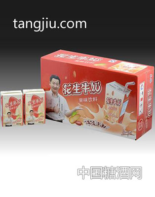 天德花生牛奶果味饮料