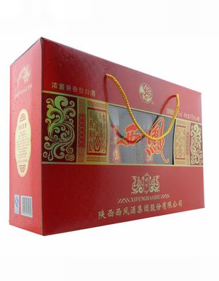 西凤52度红色四礼