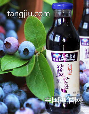 野隹乐有机蓝莓果汁