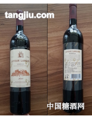 拉图兰爵吉伦特2010右岸干红葡萄酒