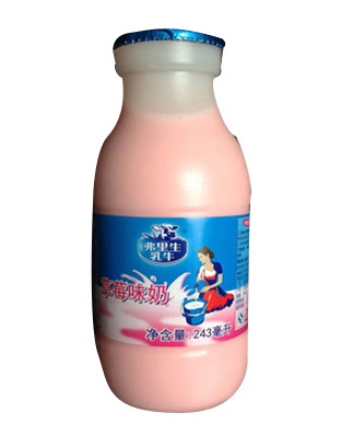弗里生草莓味奶243ml