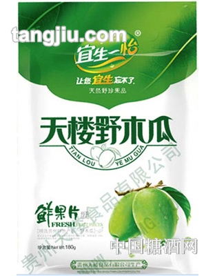 天楼野木瓜鲜果片180g