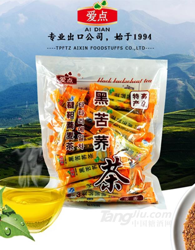 爱点黑苦荞茶浓香袋-400g