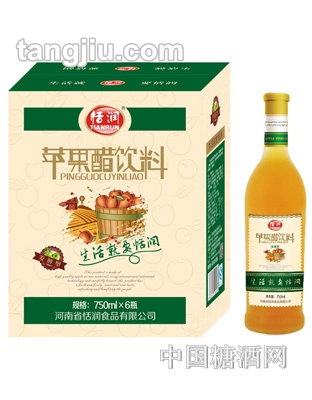 恬润苹果醋饮料750ml