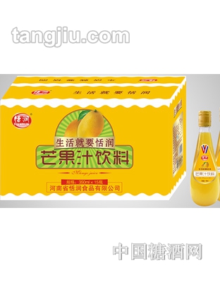 恬润芒果汁饮料350mlx15瓶