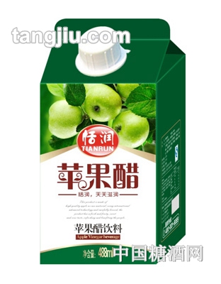 恬润苹果醋饮料488ml