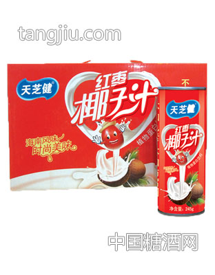 天芝健245g15罐红枣椰汁常规装