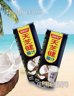 天芝健椰子汁245克