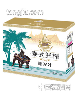 天芝健1l8瓶椰子汁常规装