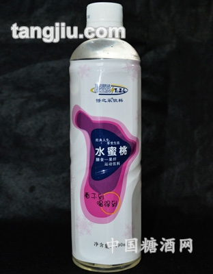 水蜜桃膳食果纤运动饮料490ml