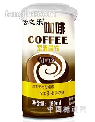 柔滑拿铁咖啡饮料180ml