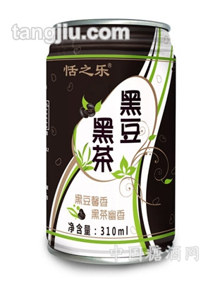 恬之乐黑豆黑茶饮料310ml