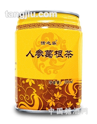 恬之乐人参葛根茶饮料250ml