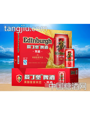 英国爱丁堡啤酒男爵10°330ml